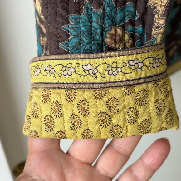 Provence D’amour Reversible Quilted Jacket S - Picture 4 of 12